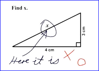 Find x